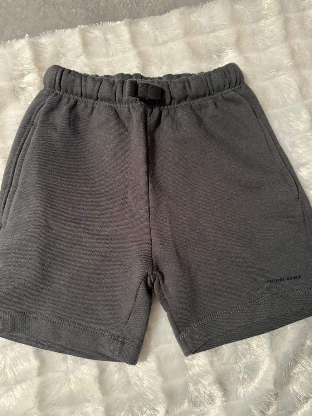 Zara Toddler Boy Black Jogger Shorts